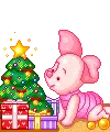 christmas piglet