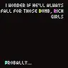 i wonder...
