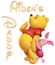 aiden's daddy pooh and piglet