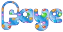 faye blue bubble hearts