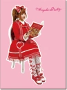 cute kawaii angelic pretty red sweet lolita