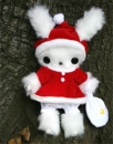 cute kawaii kana moon christmas bunny
