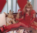 cute kawaii kana moon red princess