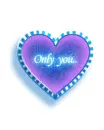 cute kawaii only you heart