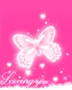 cute kawaii loving you butterfly