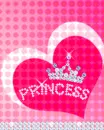 cute kawaii diamond crown & princess heart