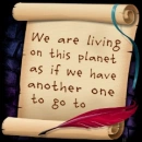 quote on our planet