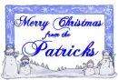 merry christmas from the patricks