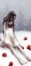 SAD WINTER GIRL