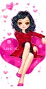 valientines day doll.