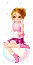 snow ball doll