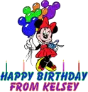 Happy Birthday From Kelsey