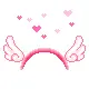 cute headband wings ^^