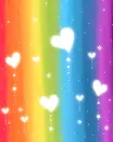 cute kawaii love hearts