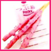 cute kawaii yummy pink pocky avatar