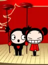 cute kawaii pucca kissing garu 