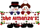 the almanzas wish you a merry christmas