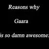reasons why gaara is awsome