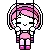 cute mini pink doll ^^