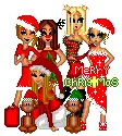 merry christmas dolls 