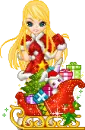 beutifull christmas doll
