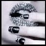 sparkly diamond lipstick