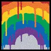 melting rainbow