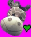 cute giraffe with heart