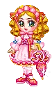 lovely pink doll
