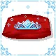 blue tiara