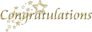 Congratulations