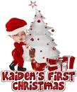 kaiden's first christmas
