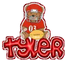 tyler football teddy