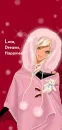 lady in pink