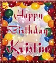 Happy Birthday Kristin