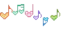music notes