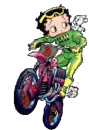 BettyBoop~DirtBikeGirl~