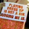 judging me is a sin