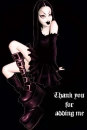 thanks for the add gotic