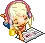 reading blonde