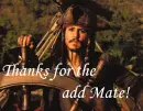 Captain Jack Sparrow, "Thanks for the Add"