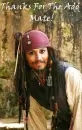 Captain Jack Sparrow, "Thanks for the Add" 3