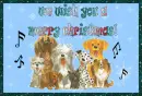 We wish you a merry christmas!