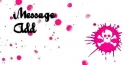 pink paint splat