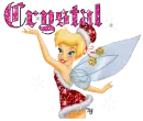 Crystal Tinkerbell Christmas