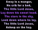 Away In A Manger