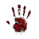 bloody hand