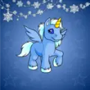 Uni with Snow Garland