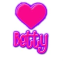 Betty, Pink w/ Purple Trim