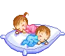 blue pillow